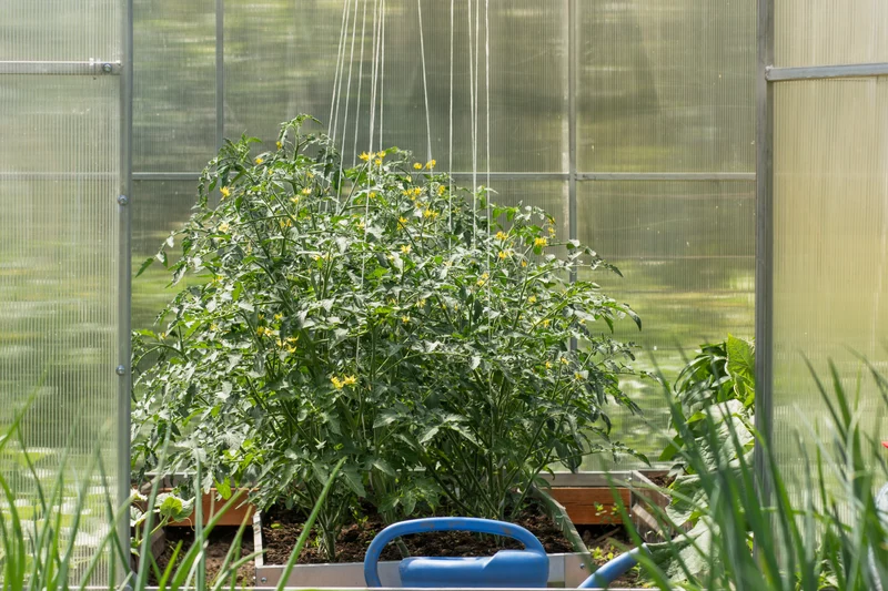 Profi Tomatenhaken 10 St Rankhilfe je 5 M kompostierbarer Schnur + Zubehör