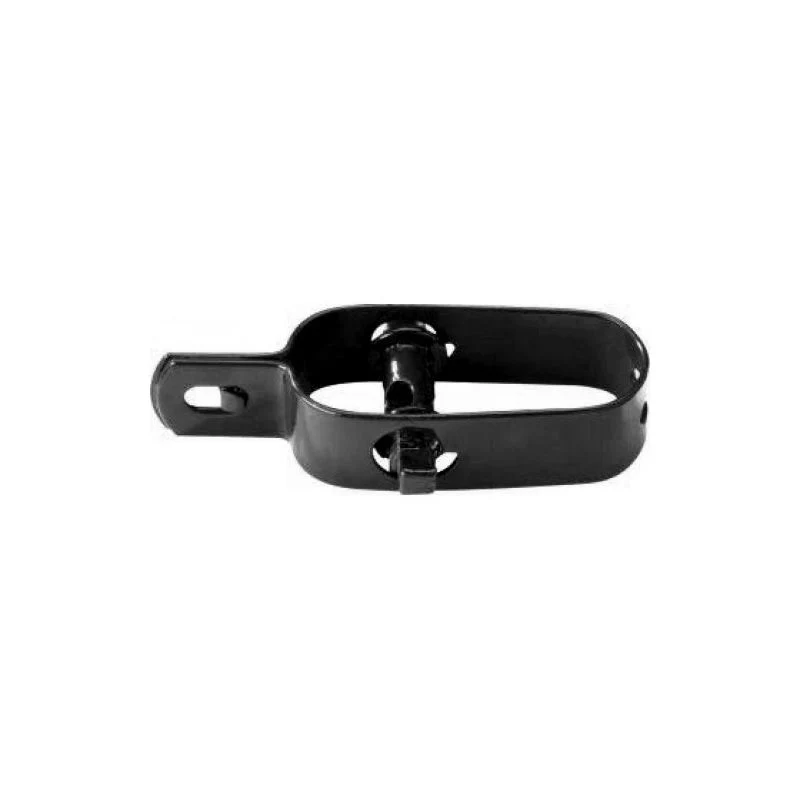 Drahtspanner medium plastifiziert schwarz - 115 mm