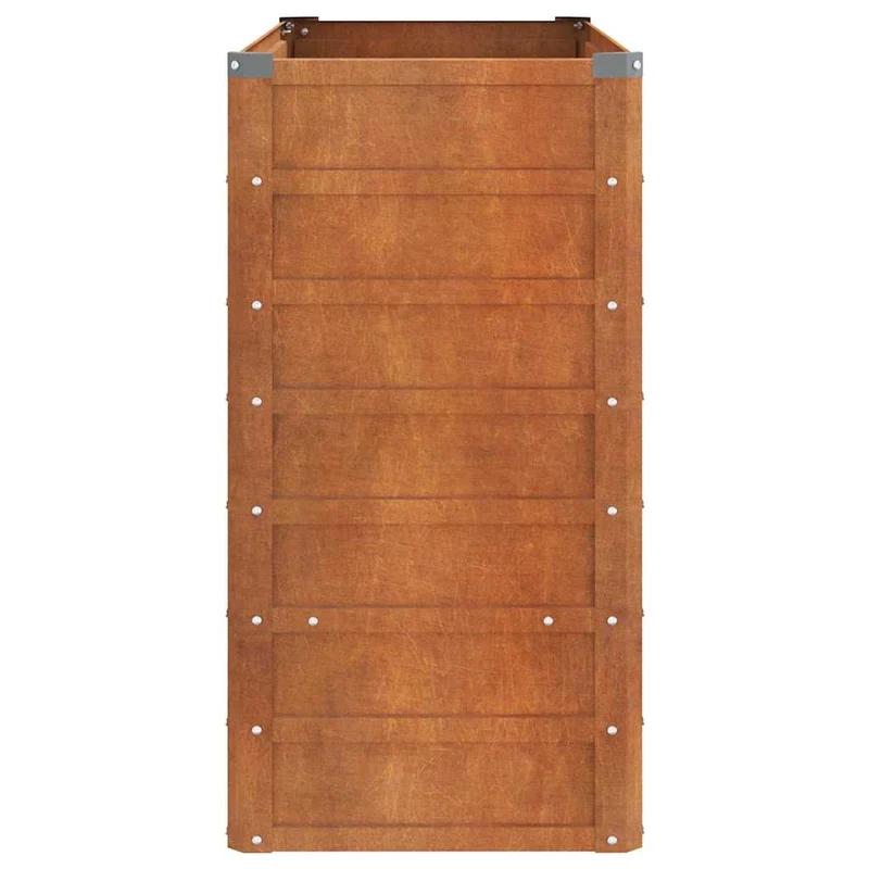 Hochbeet 100x40x77cm Cortenstahl rostig Pflanzbeet Pflanzkasten