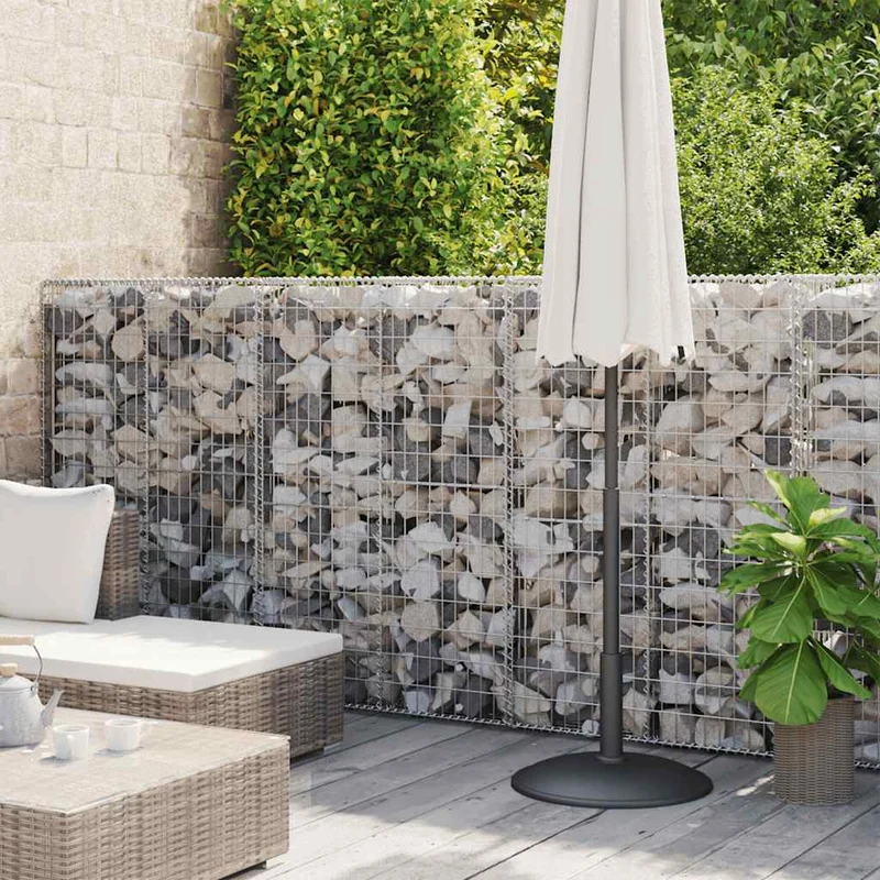 Gabione Gabionenkorb Pflanzkasten Hochbeet Stahl 300×30×100 cm Steinkorb
