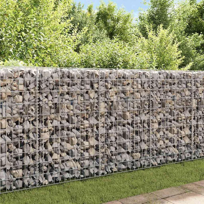 Gabione Gabionenkorb Pflanzkasten Hochbeet Stahl 120×30×50 cm Steinkorb