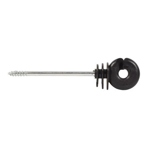 Abstand Schraubringisolator - Inklusiv Einschraubhilfe, Holz, 10cm, 90 Stück