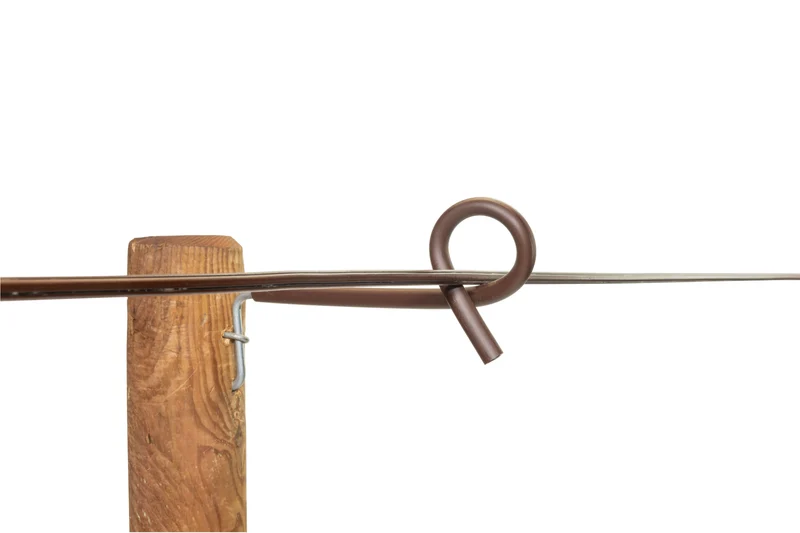 Abstandsisolator mit Lock - Holz, Terra, 17,5cm, 10 Stück