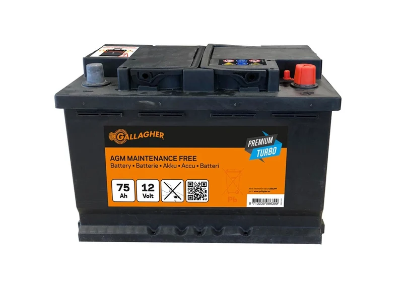 Akku Premium Turbo AGM - 12V/75Ah