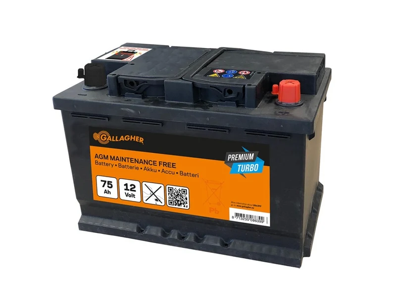 Akku Premium Turbo AGM - 12V/75Ah
