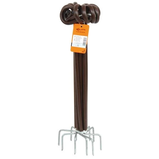 Abstandsisolator mit Lock - Holz, Terra, 40cm, 10 Stück