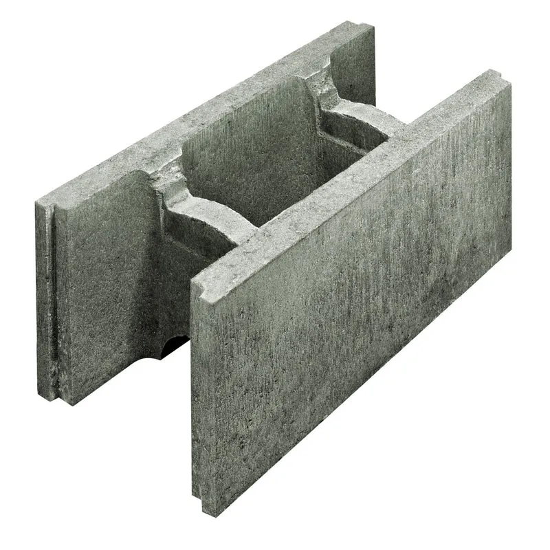 Beton Schalungsstein grau