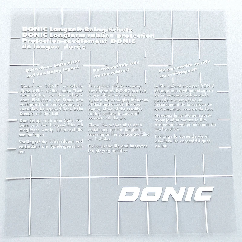 Donic Belagschutzfolie