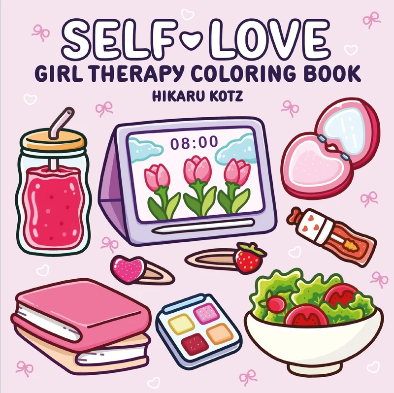 Self-Love: Girl Therapy Coloring Book