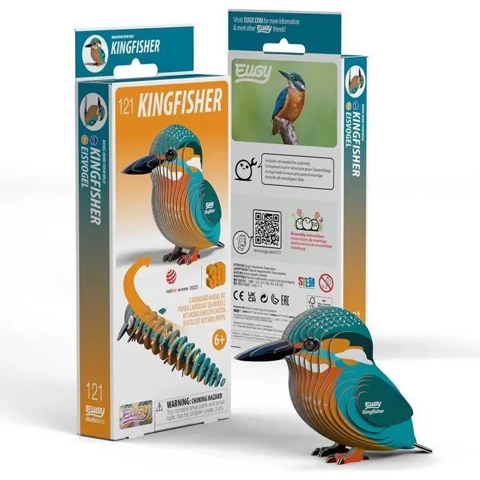 EUGY 3D-Bastelset Eisvogel
