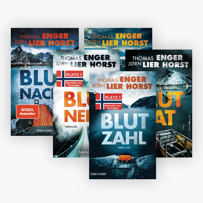 Die Alexander Blix und Emma Ramm-Reihe Band 1-5 plus 1 exklusives Postkartenset