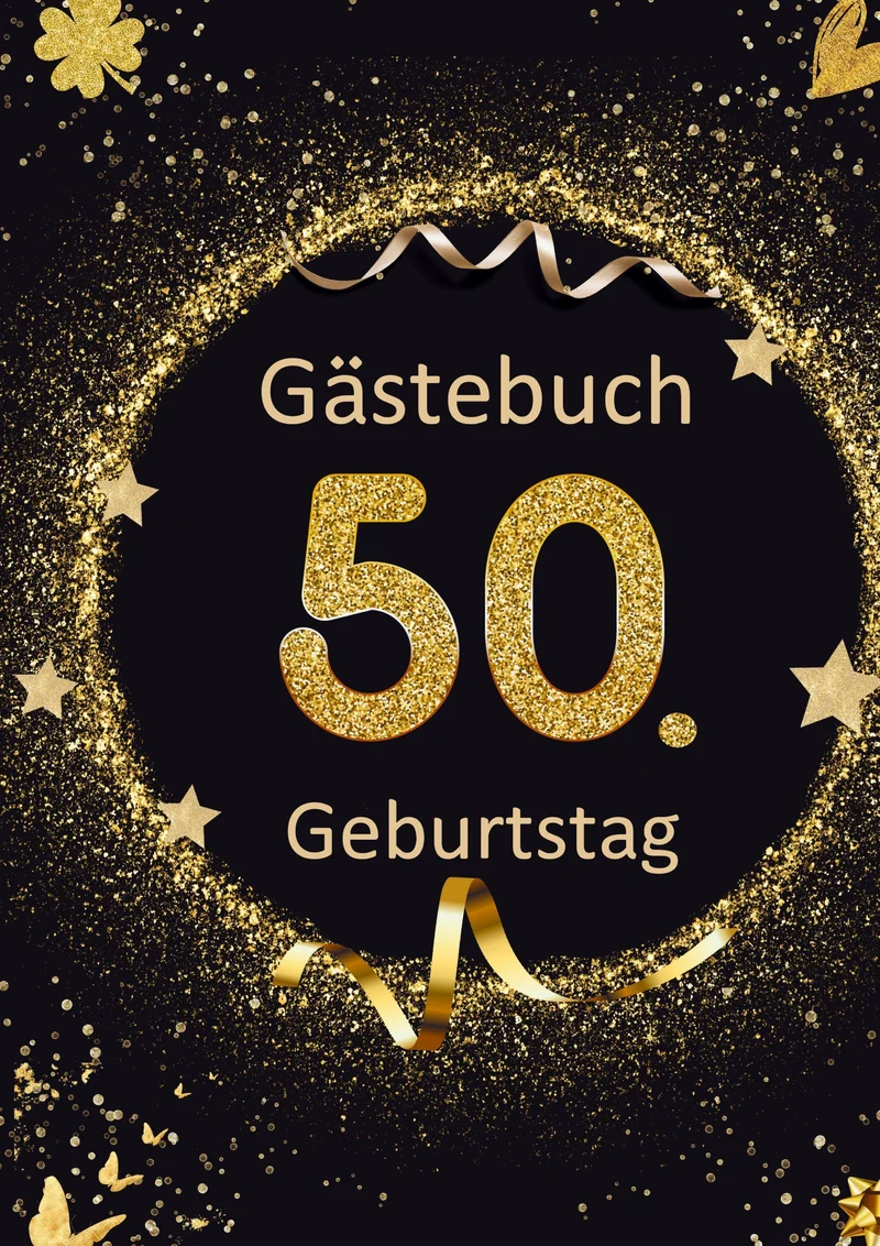 GÄSTEBUCH zum 50. Geburtstag