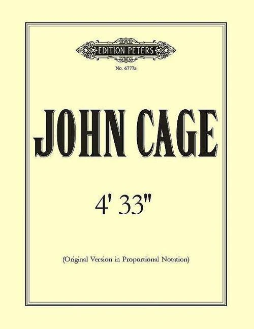 4'33'' Original Version in Proportional Notation
