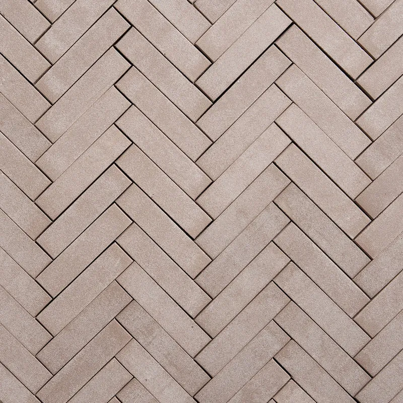 Pflasterklinker Triton Graubeige ohne Fase 200x50x60mm 10,83 m² Palette