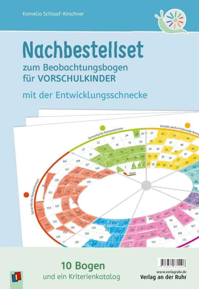 Nachbestellset zum Beobachtungsbogen für Vorschulkinder