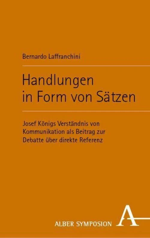 Handlungen in Form von Sätzen