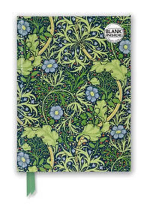 William Morris: Seaweed (Foiled Blank Journal)