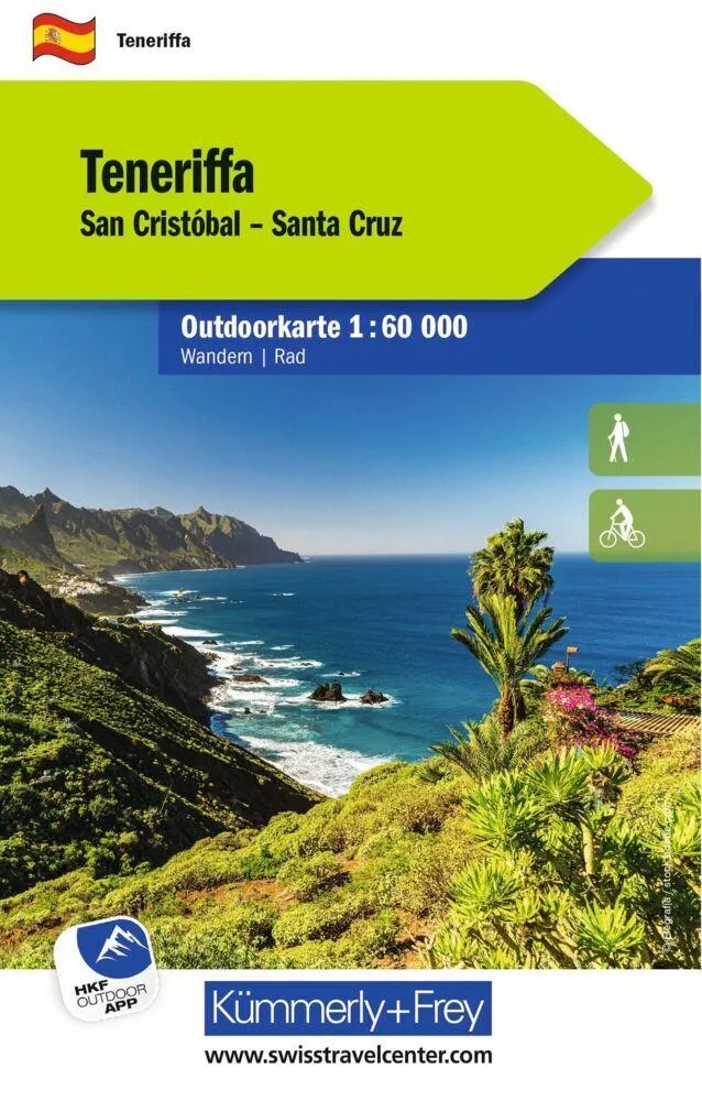 Kümmerly+Frey Outdoorkarte Teneriffa 1:60.000