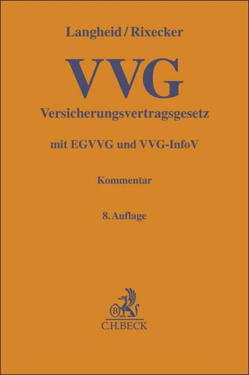 Versicherungsvertragsgesetz. VVG