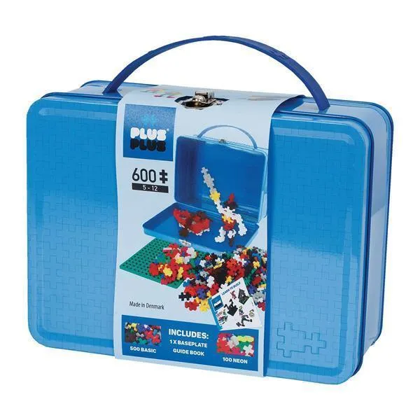 Plus-Plus 600 Kreativ Bausteine Metallbox
