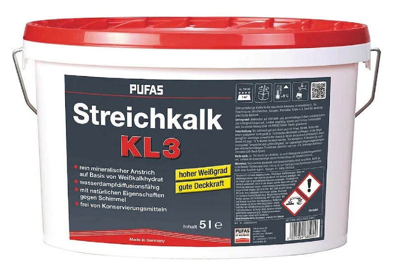 PUFAS Streichkalk KL3 12,5 l
