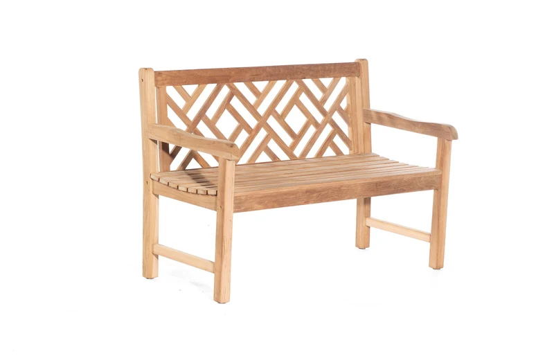 Bank "Quadriga" 3-SitzerTeakholz Pureca. 150 cm breitSonnenPartner