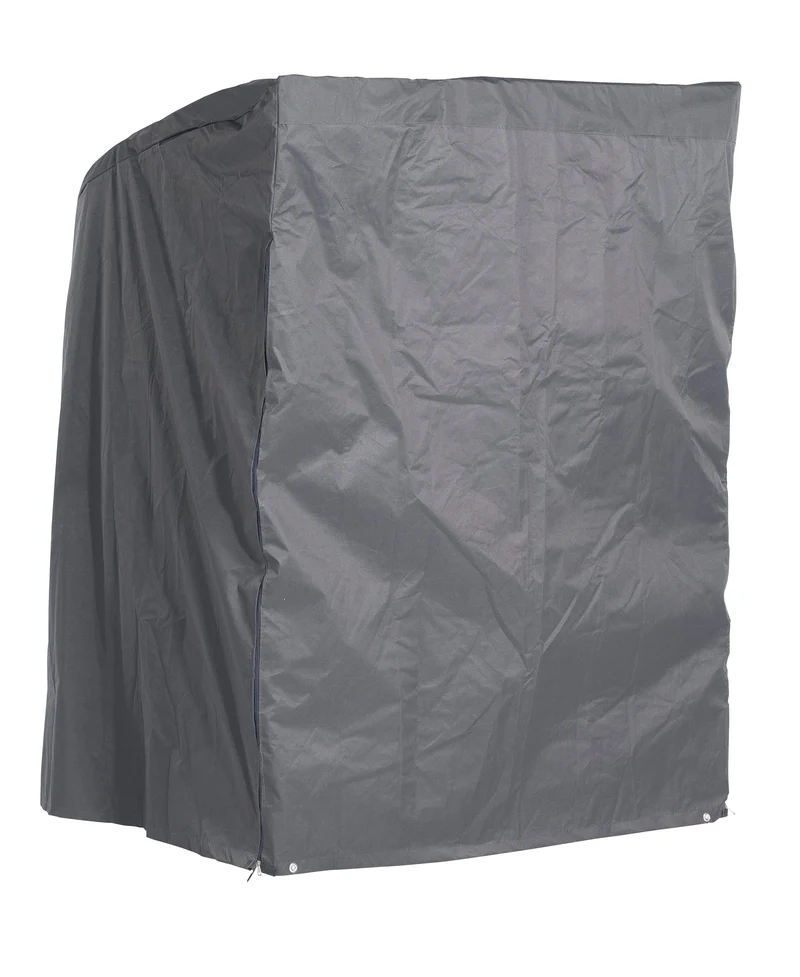 Sonnenpartner Schutzhülle Polyester Anthrazit, für 2-Sitzer XL Strandkorb, B155xT105 x H170/135cm