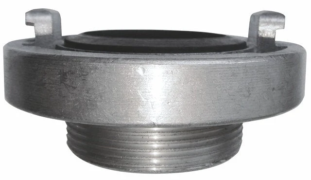Festkupplung geschmiedetes Aluminium 2" Außengewinde KA 66 15bar Typ Storz 52C