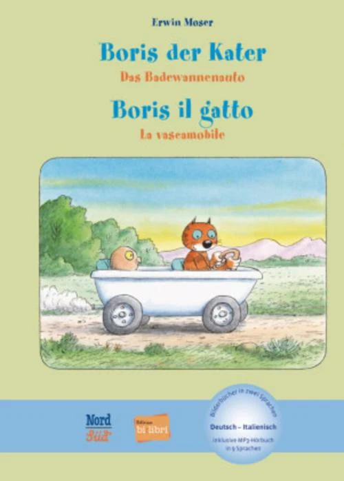 Boris der Kater - Das Badewannenauto (Deutsch-Italienisch)