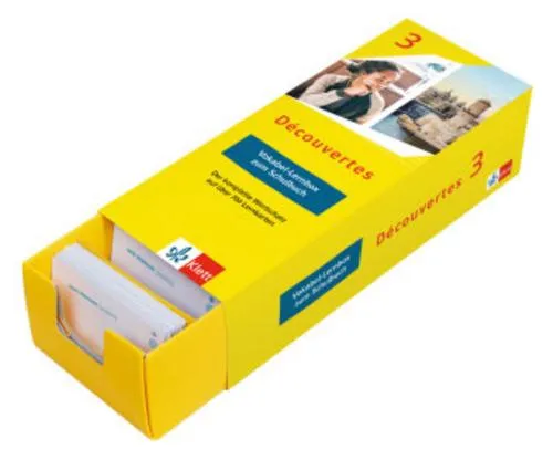 Découvertes 3 (ab 2020) - Vokabel-Lernbox zum Schulbuch 3. Lernjahr