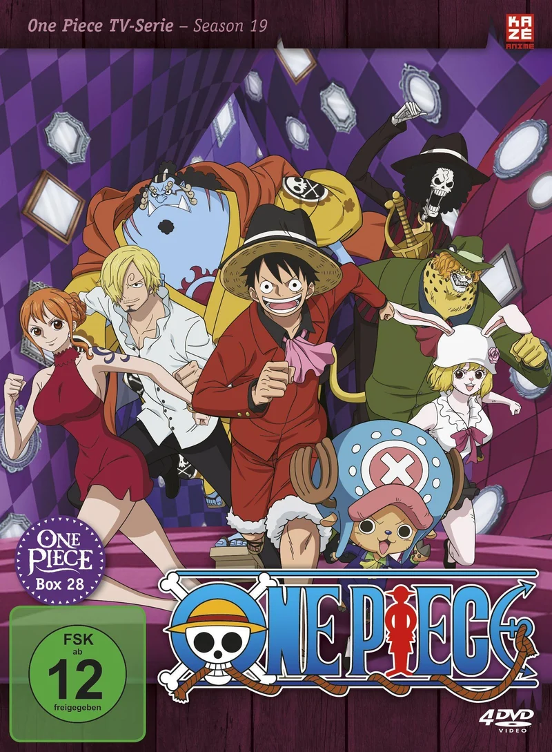 One Piece - TV-Serie - Box 28 (Episoden 829-853) [4 DVDs]