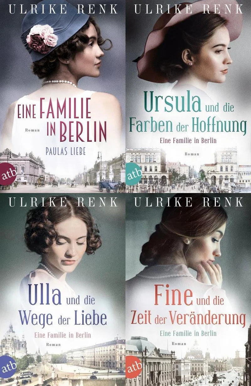 Eine Familie in Berlin Band 1-4 plus 1 exklusives Postkartenset