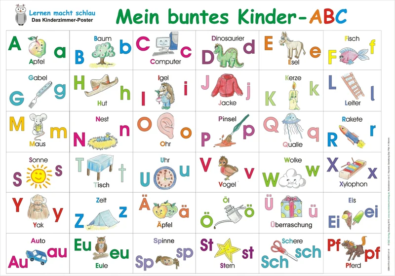 Mein buntes Kinder-ABC
