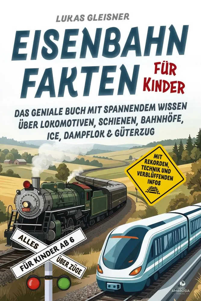Eisenbahn Fakten für Kinder - Alles über Züge für Kinder ab 6