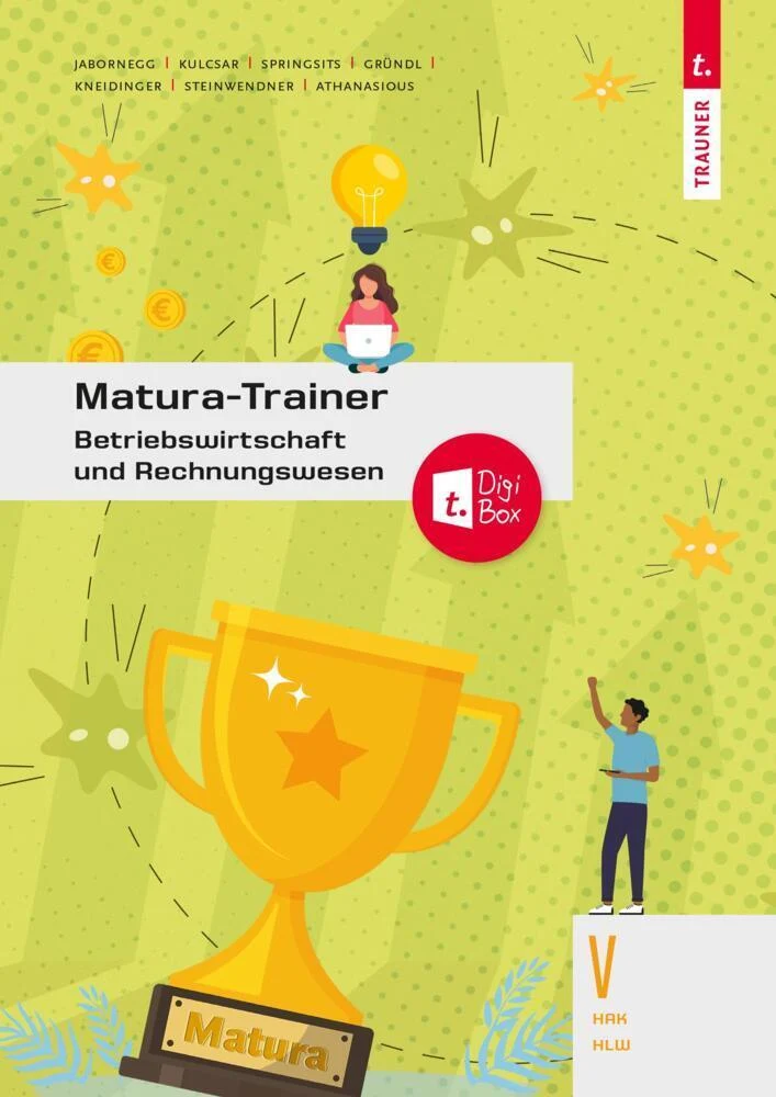 Matura-Trainer Betriebswirtschaft und Rechnungswesen V HAK/HLW + TRAUNER-DigiBox