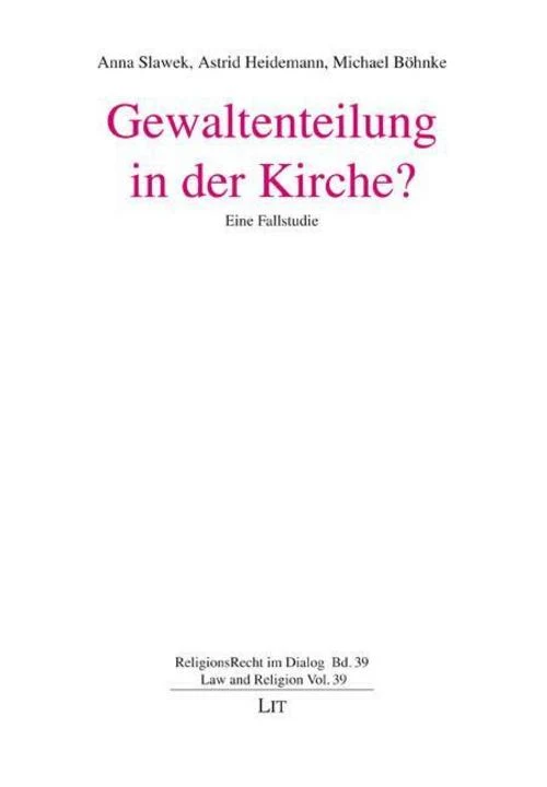 Gewaltenteilung in der Kirche?