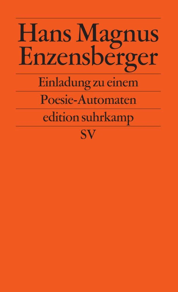 Einladung zu einem Poesie-Automaten