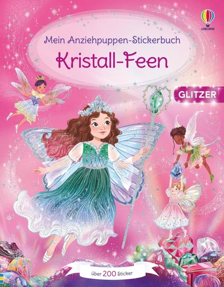 Watt, Fiona/Mein Anziehpuppen-Stickerbuch: Kristall-Feen