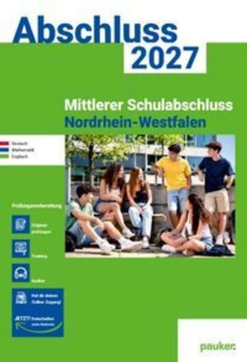 Mittlerer Schulabschluss Nordrhein-Westfalen | pauker Aufgabenband 2027