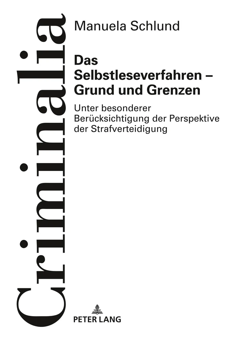 Das Selbstleseverfahren - Grund und Grenzen