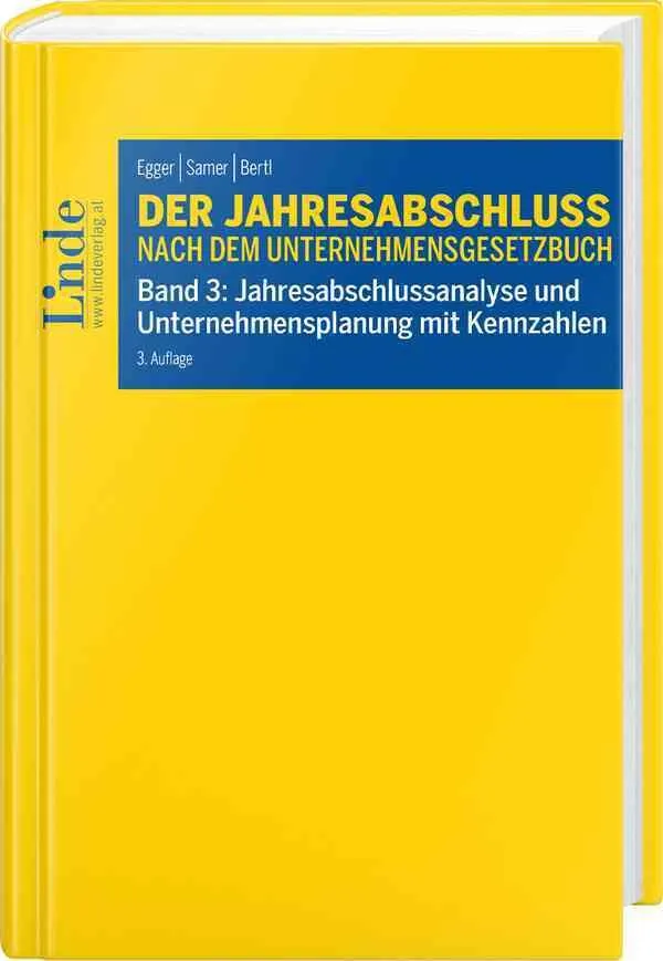 Der Jahresabschluss nach dem Unternehmensgesetzbuch, Band 3