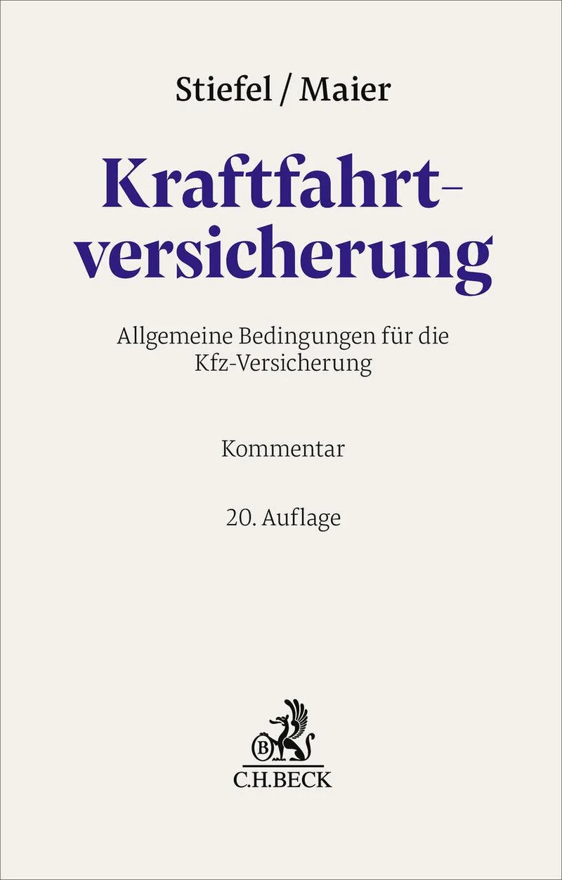 Kraftfahrtversicherung. AKB