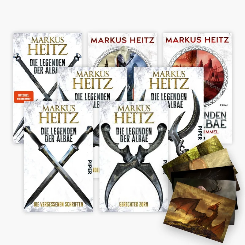 Die Legenden der Albae Band 0-6 plus 1 exklusives Postkartenset