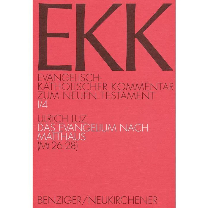Evangelisch-kath. Kommentar zum NT / Matthäus 1