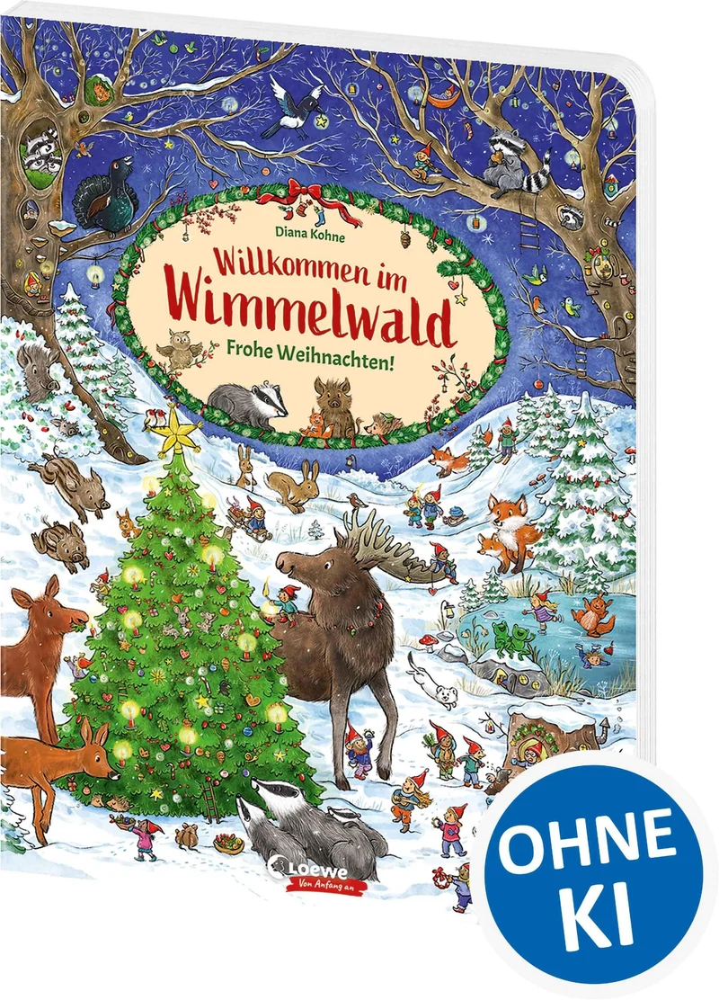 Willkommen im Wimmelwald - Frohe Weihnachten!