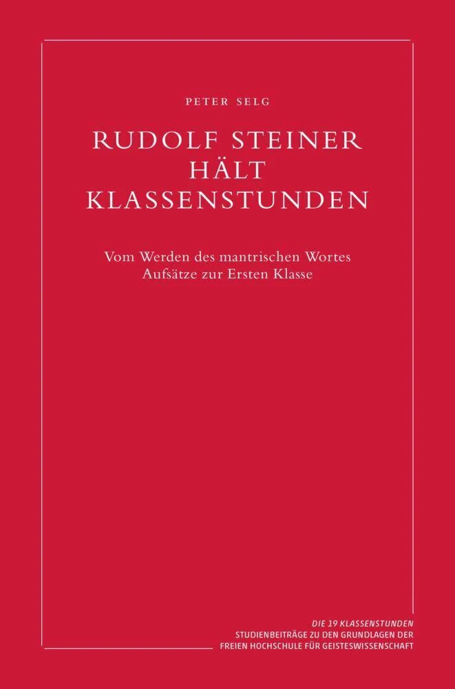 Rudolf Steiner hält Klassenstunden
