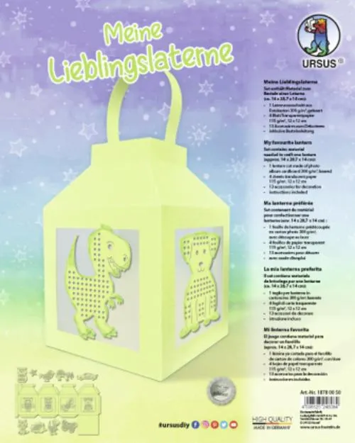 URSUS Meine Lieblingslaterne, apfelgrün