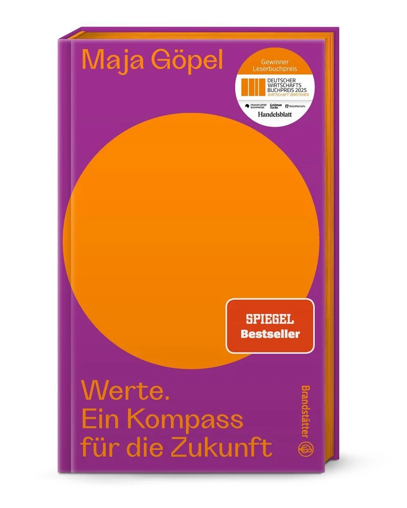 Werte: Ein Kompass für die Zukunft. Das neue Buch von Maja Göpel aus der Reihe Auf dem Punkt. Wie unsere Werte Gesellschaft, Wandel und Entscheidungen beeinflussen.