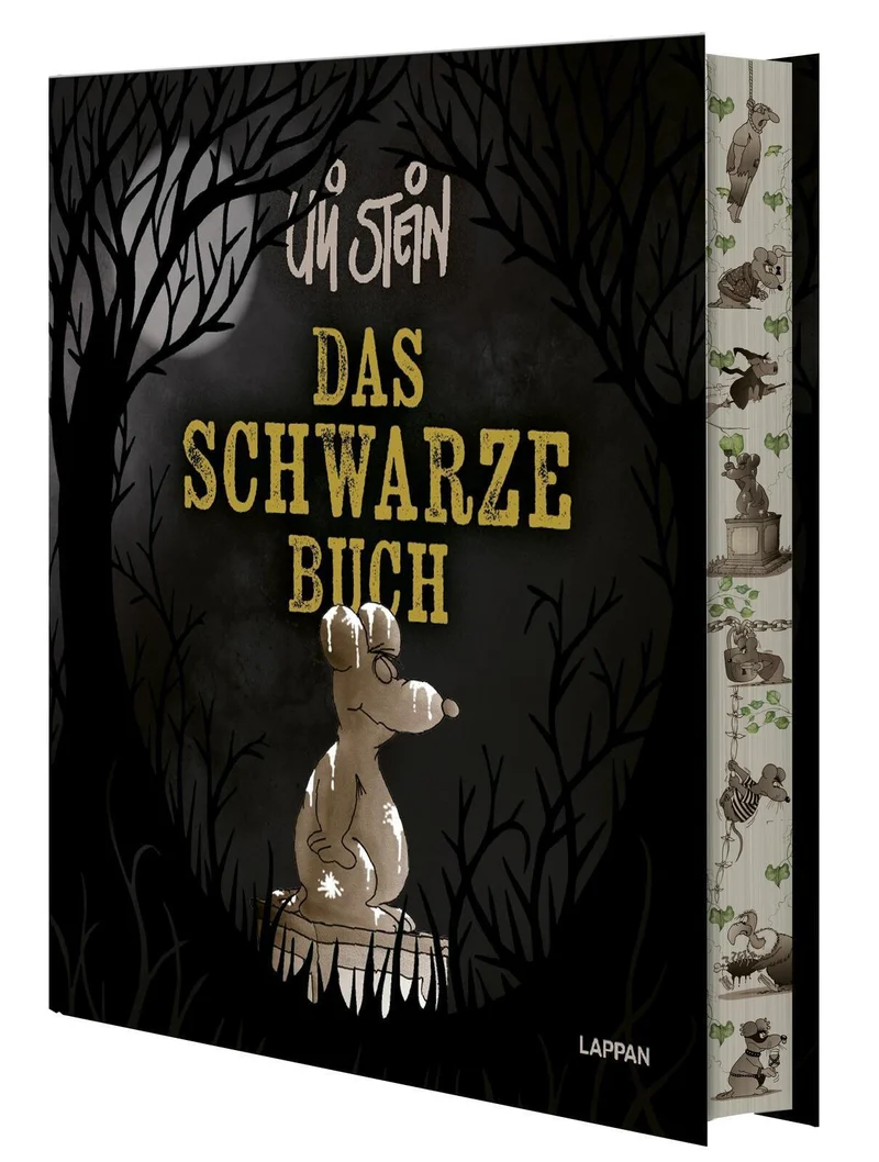 Uli Stein: Das schwarze Buch: Cartoon-Geschenkbuch mit schwarzem Humor – die schärfsten Uli Stein-Cartoons für Erwachsene