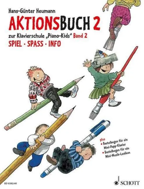 Piano Kids, Aktionsbuch.Bd.2